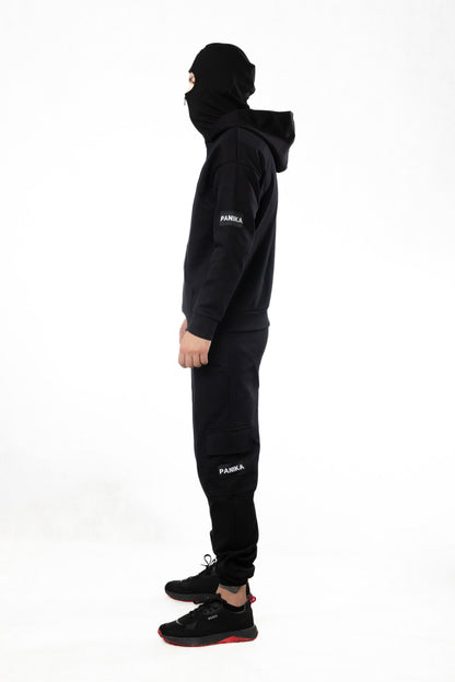 Anon Мъжки Екип с Двойна Качулка